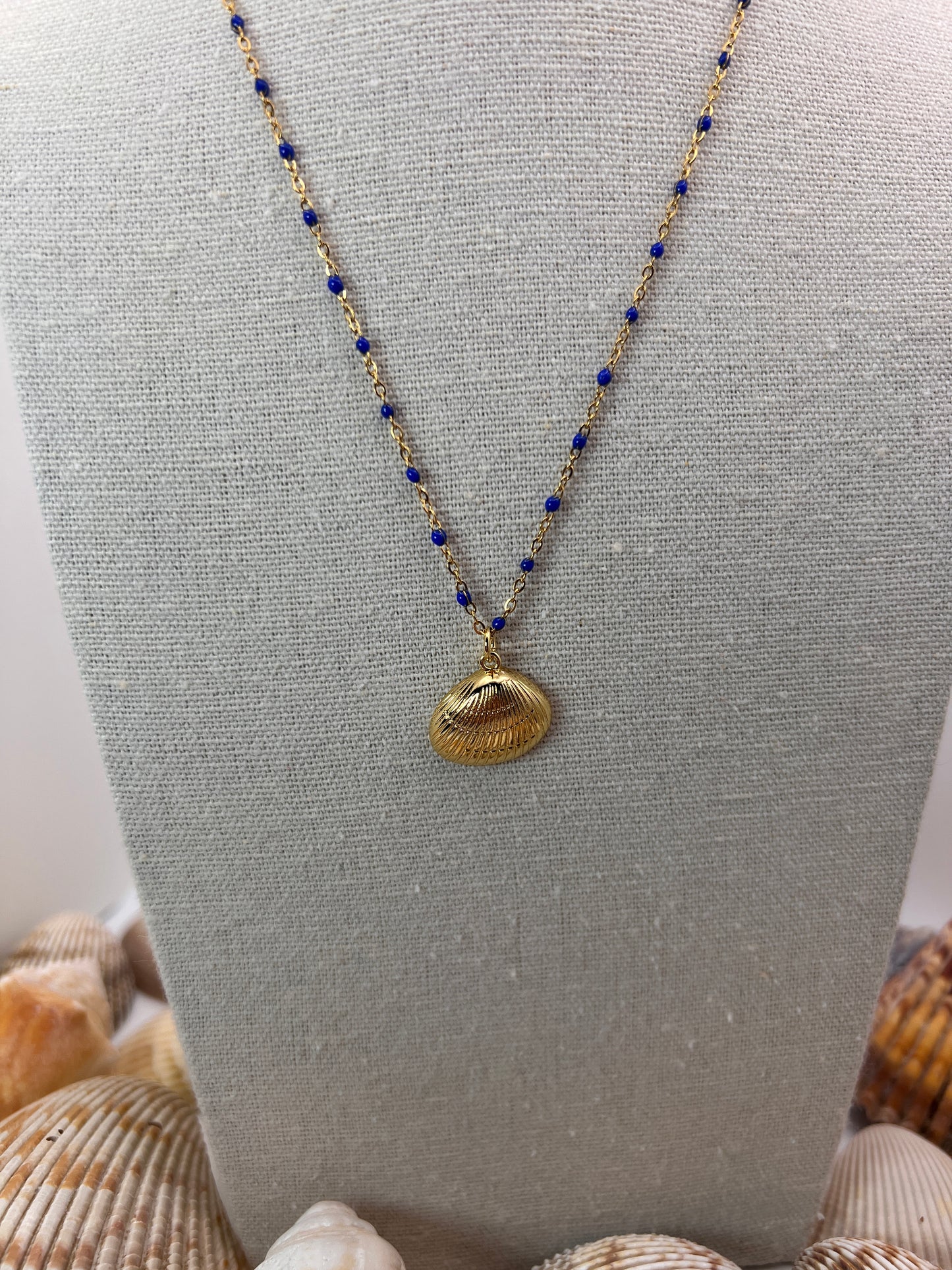 Gold Shell Necklace